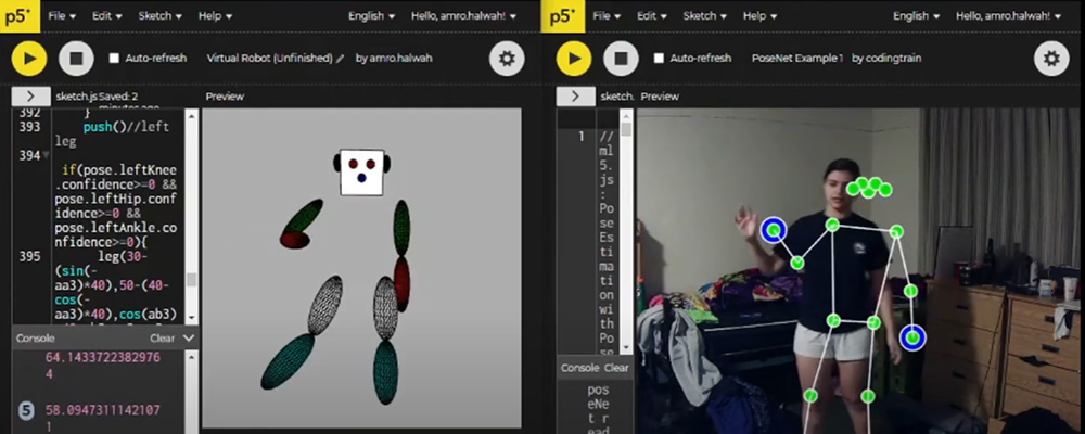 Human Pose Controlled Bluetooth Robot Car